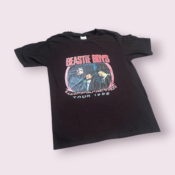 Gildan Other - Youth Black Beastie Boys Tour 1995 T-Shirt Gildan Soft Style